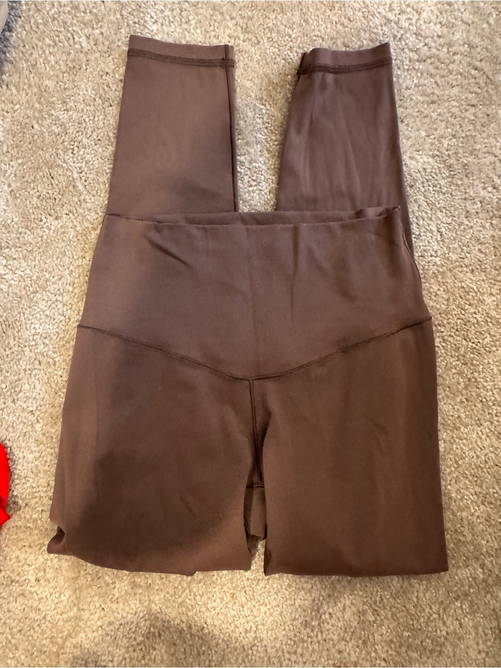 High-Rise Brown Women’s Leggings